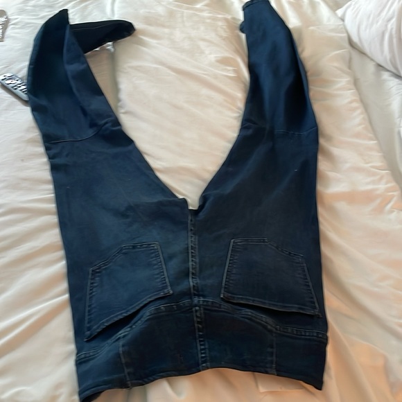 Flare jeans with elastic waist - Picture 3 of 3